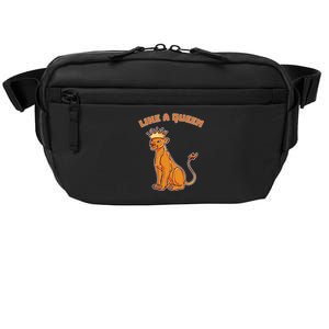 Like A Queen Queen Of The Jungle Lioness Crossbody Pack