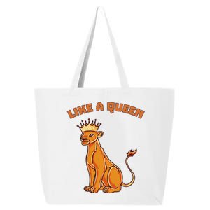 Like A Queen Queen Of The Jungle Lioness 25L Jumbo Tote