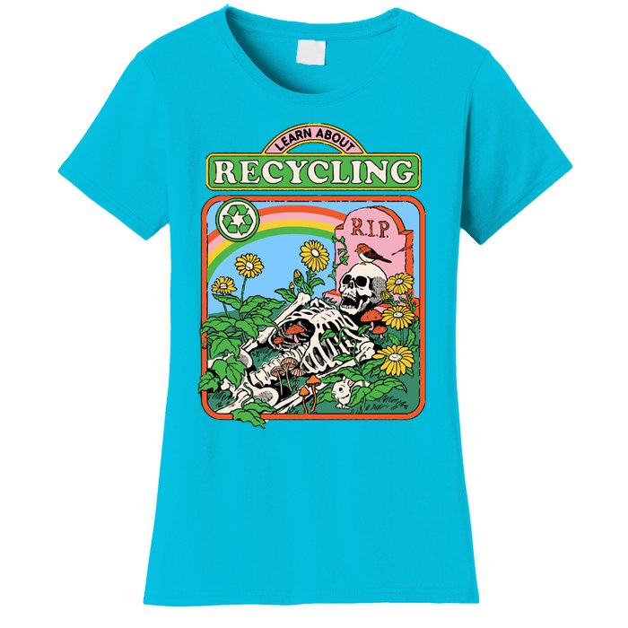 Learn About Recycling Women's T-Shirt