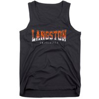 Langston Arch Retro University Athletic Sports Tank Top