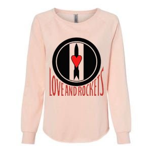 Love And Rockets Womens California Wash Sweatshirt