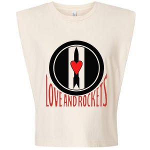 Love And Rockets Garment-Dyed Women's Muscle Tee