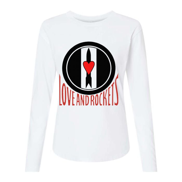 Love And Rockets Womens Cotton Relaxed Long Sleeve T-Shirt