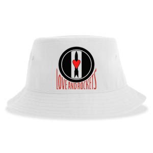 Love And Rockets Sustainable Bucket Hat