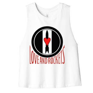 Love And Rockets Women's Racerback Cropped Tank