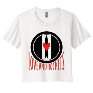 Love And Rockets Women's Crop Top Tee