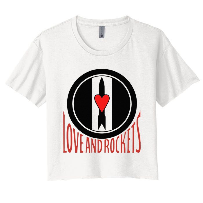 Love And Rockets Women's Crop Top Tee