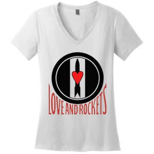 Love And Rockets Women's V-Neck T-Shirt