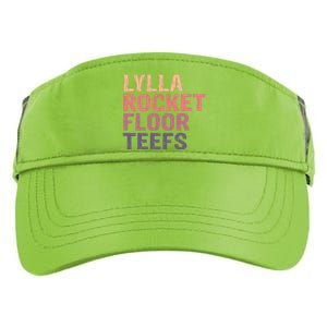 Lylla & Rocket & Floor & Teefs Funny Birthday Quote Adult Drive Performance Visor