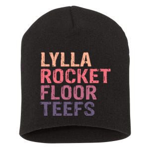 Lylla & Rocket & Floor & Teefs Funny Birthday Quote Short Acrylic Beanie