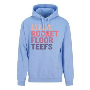 Lylla & Rocket & Floor & Teefs Funny Birthday Quote Unisex Surf Hoodie