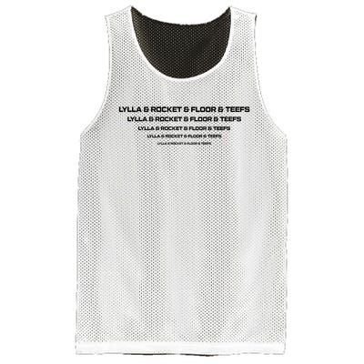 Lylla And Rocket And Floor And Teefs Mesh Reversible Basketball Jersey Tank