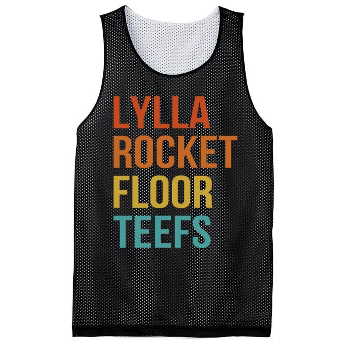 Lylla & Rocket & Floor & Teefs Funny Birthday Quote Mesh Reversible Basketball Jersey Tank