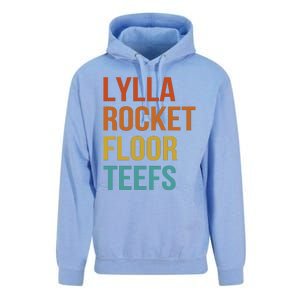 Lylla & Rocket & Floor & Teefs Funny Birthday Quote Unisex Surf Hoodie