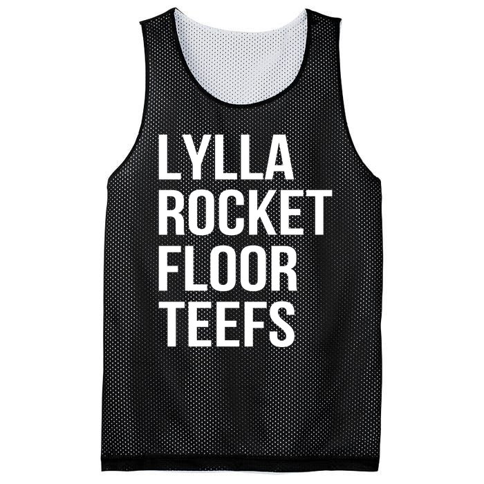 Lylla & Rocket & Floor & Teefs Funny Birthday Quote Mesh Reversible Basketball Jersey Tank