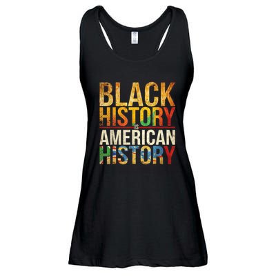 Lovely And Respect Black History African American Gifts Ladies Essential Flowy Tank