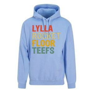 Lylla & Rocket & Floor & Teefs Funny Birthday Quote Unisex Surf Hoodie