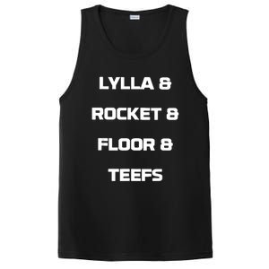 Lylla And Rocket And Floor And Teefs PosiCharge Competitor Tank