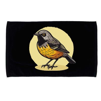 Lovely American Robin Bird In Pocket Microfiber Hand Towel