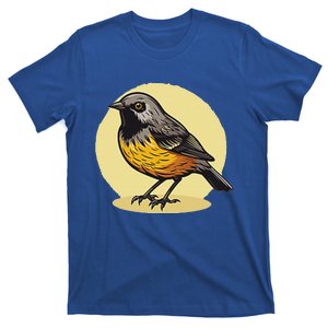 Lovely American Robin Bird In Pocket T-Shirt