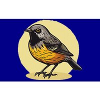 Lovely American Robin Bird In Pocket Bumper Sticker