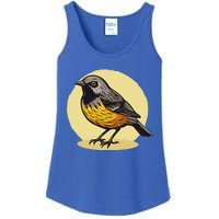 Lovely American Robin Bird In Pocket Ladies Essential Tank