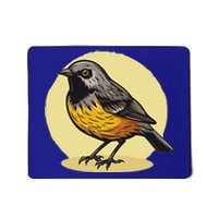 Lovely American Robin Bird In Pocket Mousepad