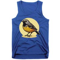 Lovely American Robin Bird In Pocket Tank Top