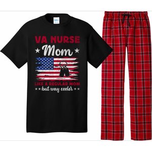 Like A Regular Mom But Way Cooler Va Nurse Mom Cute Gift Pajama Set