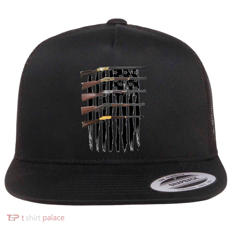Lever Action Rifles Gift Flatbill Hat