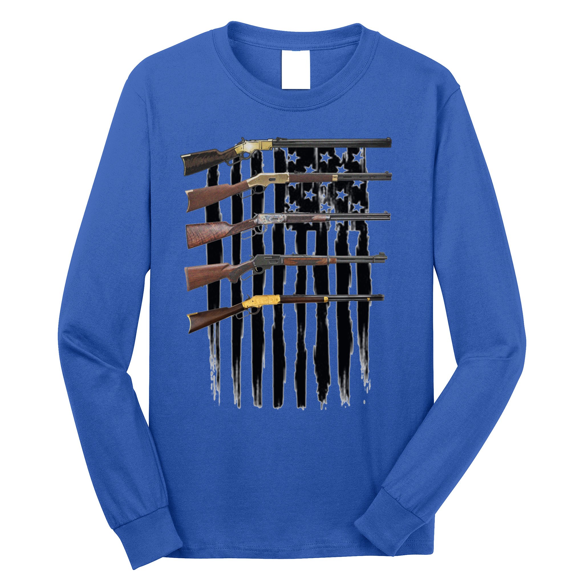 Lever Action Rifles Gift Long Sleeve Shirt