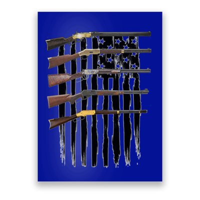 Lever Action Rifles Gift Poster