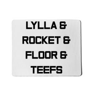 Lylla And Rocket And Floor And Teefs Trending Tees Mousepad