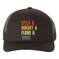 Lylla and Rocket and Floor and Teefs Vintage Yupoong Adult 5-Panel Trucker Hat