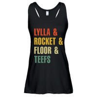 Lylla and Rocket and Floor and Teefs Vintage Ladies Essential Flowy Tank