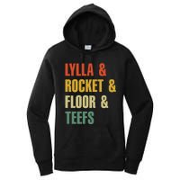 Lylla and Rocket and Floor and Teefs Vintage Women's Pullover Hoodie