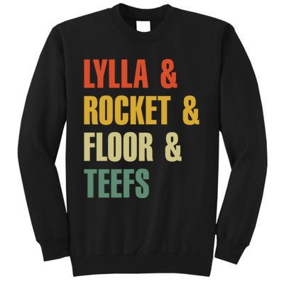 Lylla and Rocket and Floor and Teefs Vintage Tall Sweatshirt