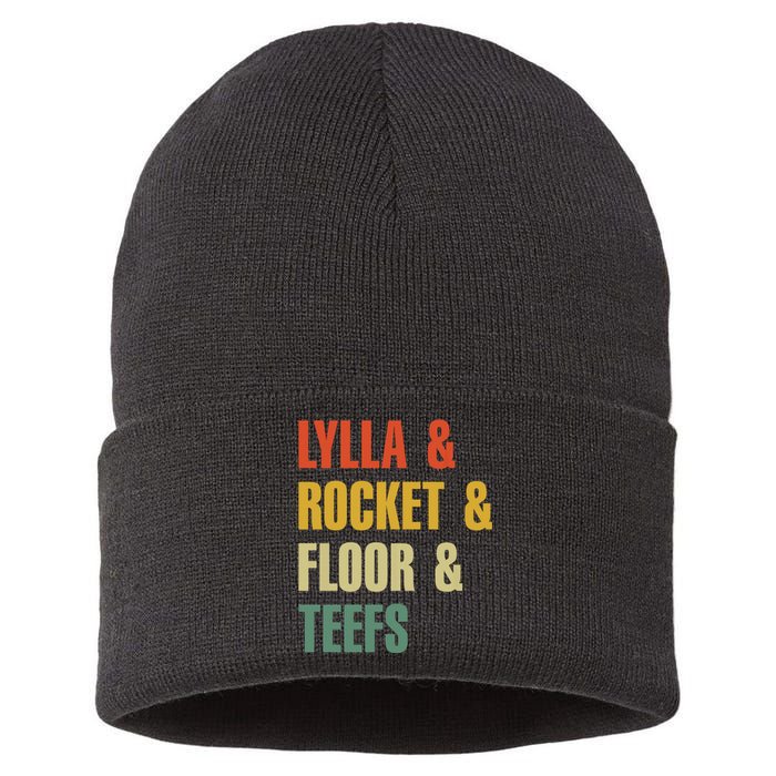 Lylla and Rocket and Floor and Teefs Vintage Sustainable Knit Beanie