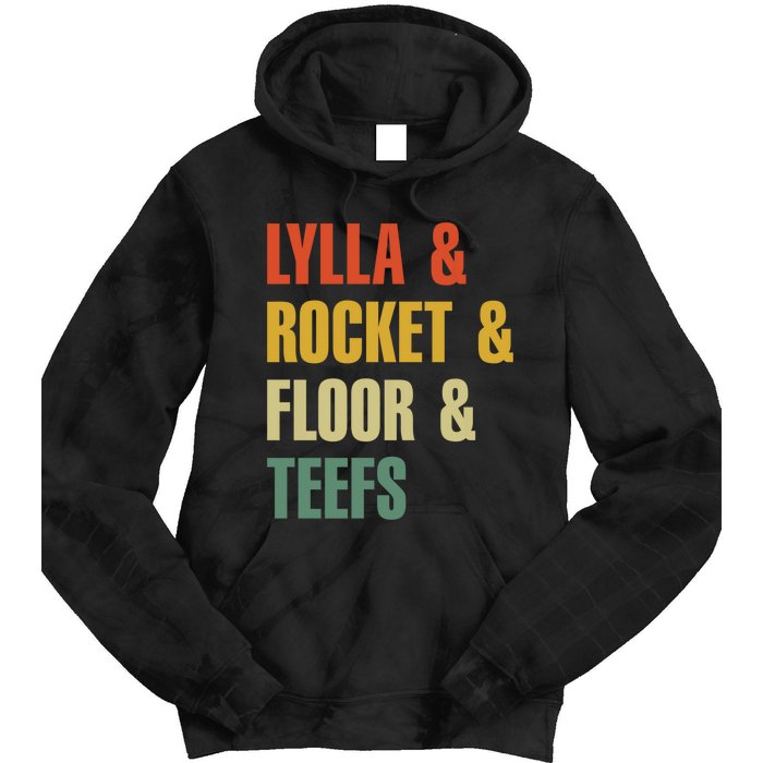 Lylla and Rocket and Floor and Teefs Vintage Tie Dye Hoodie