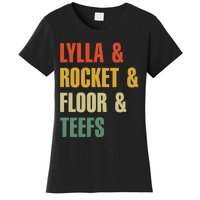 Lylla and Rocket and Floor and Teefs Vintage Women's T-Shirt