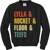 Lylla and Rocket and Floor and Teefs Vintage Kids Sweatshirt