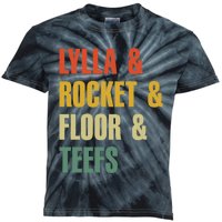 Lylla and Rocket and Floor and Teefs Vintage Kids Tie-Dye T-Shirt