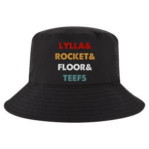 Lylla And Rocket And Floor And Teefs Cool Comfort Performance Bucket Hat