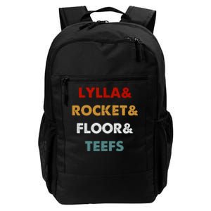 Lylla And Rocket And Floor And Teefs Daily Commute Backpack