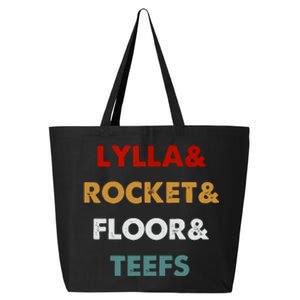 Lylla And Rocket And Floor And Teefs 25L Jumbo Tote