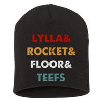 Lylla And Rocket And Floor And Teefs Short Acrylic Beanie