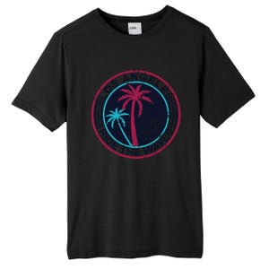 Los Angeles Ride The Waves And Surfing Tall Fusion ChromaSoft Performance T-Shirt