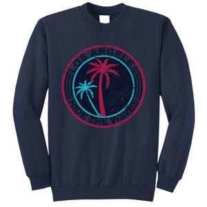 Los Angeles Ride The Waves And Surfing Sweatshirt