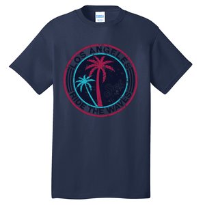 Los Angeles Ride The Waves And Surfing Tall T-Shirt