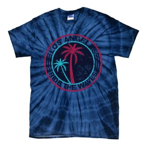 Los Angeles Ride The Waves And Surfing Tie-Dye T-Shirt